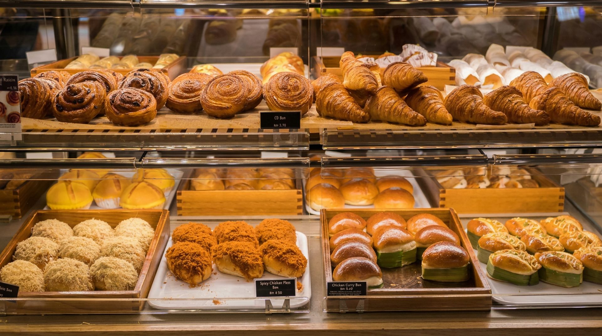 The aroma of freshly baked bread