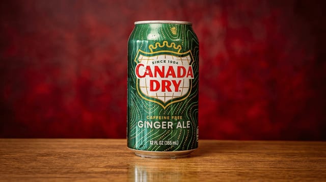 Canada Dry Ginger Ale Can.