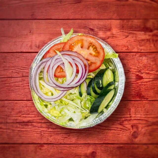 Lettuce and Tomato Salad (Ensalada de Lechuga y Tomate).