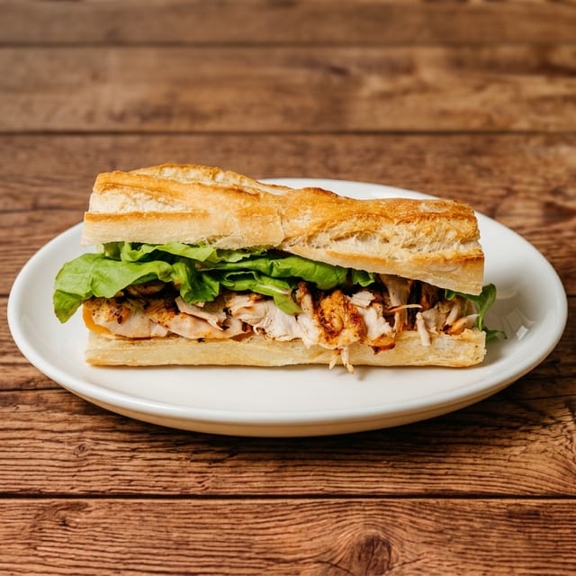 Chicken Sandwich (Sándwich de Pollo).