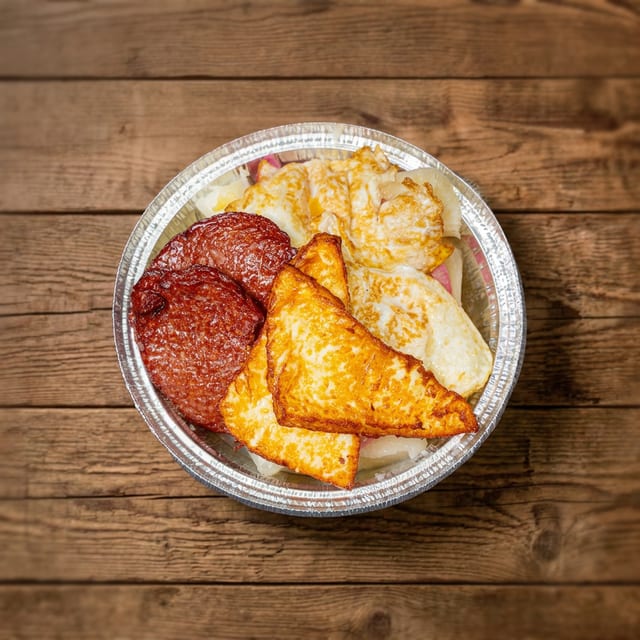 Cassava Spanish Breakfast (Desayuno Español de Yuca).