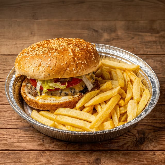 Cheeseburger Deluxe Combo.