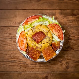 Fried Pork Mofongo (Chicharronfongo)