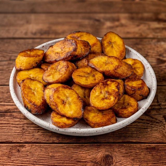 Fried Sweet Plantains (Maduros).